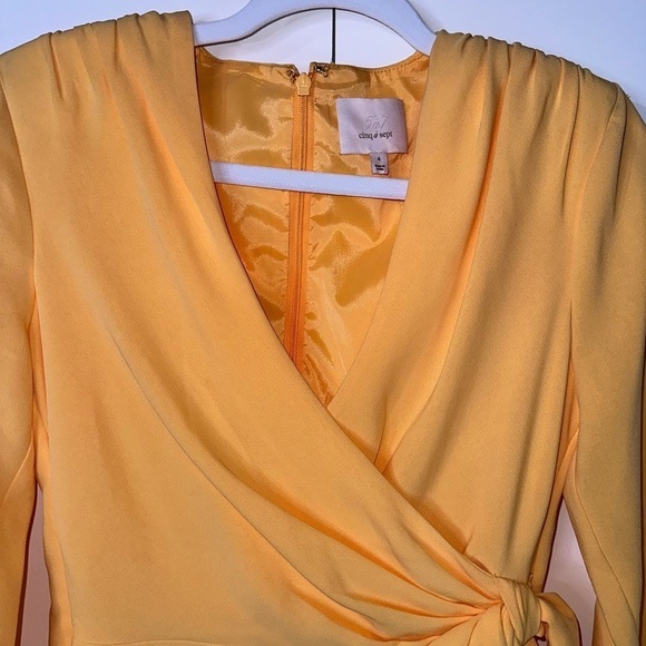 Cinq à Sept Sierra Wrap Mini Dress - Picture 8 of 12